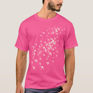 T-shirt Flux D'Oiseaux Volant - Nature Et Amateurs D'Oisea
