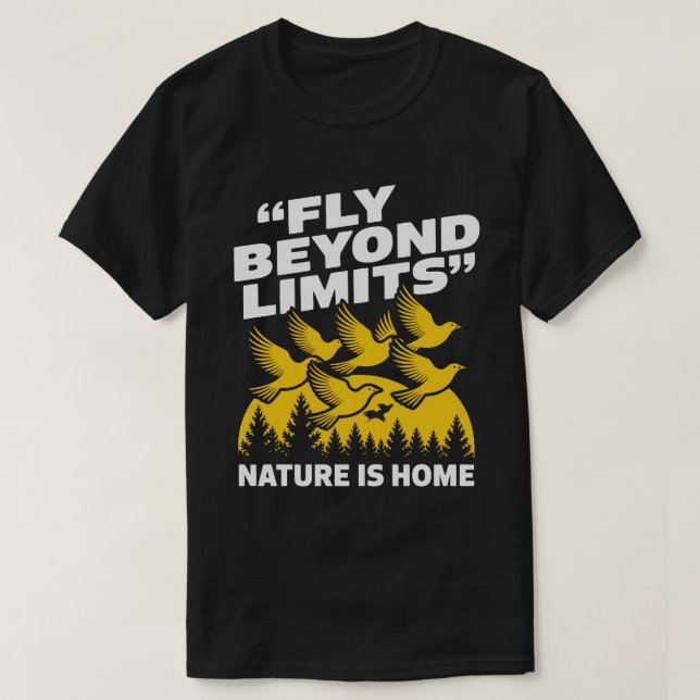 T-shirt Fly Beyond Limits Tee (Design devant)