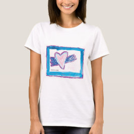 T-shirt Flying Heart - Kids Art for CHOC