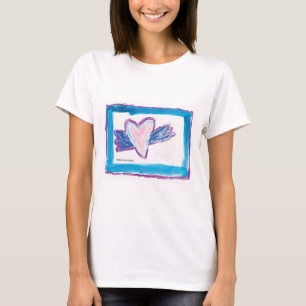 T-shirt Flying Heart - Kids Art for CHOC