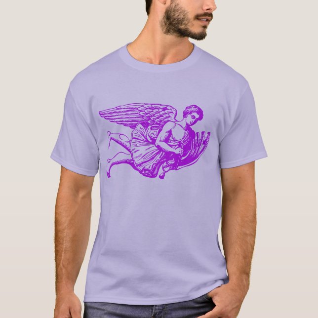 T-shirt Flying Musical Angel (Devant)