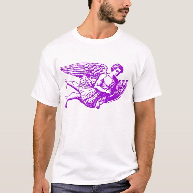 T-shirt Flying Musical Angel (Devant)