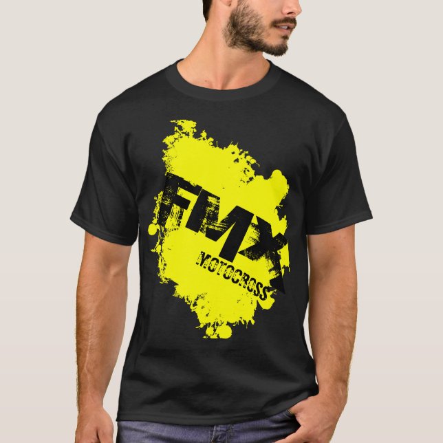 T-shirt FMX Motocross Boys sera garçons (Devant)