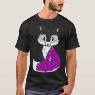 T-shirt Fo Animal LGBTQ Aseual Flag Ace Pride Ally Men Wom
