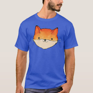 T-shirt Fo Anime Manga Fo Kitsune Kawaii Animal Japonais O