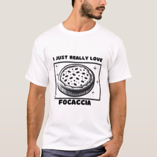 T-shirt Focaccia Love Design