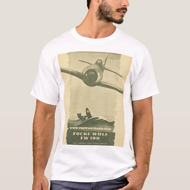 T-shirt Focke-Wulf FW190 (Devant)