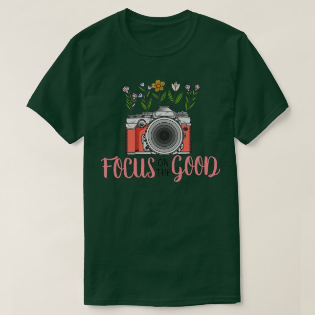 T-shirt Focus on the good design 1 (Design devant)