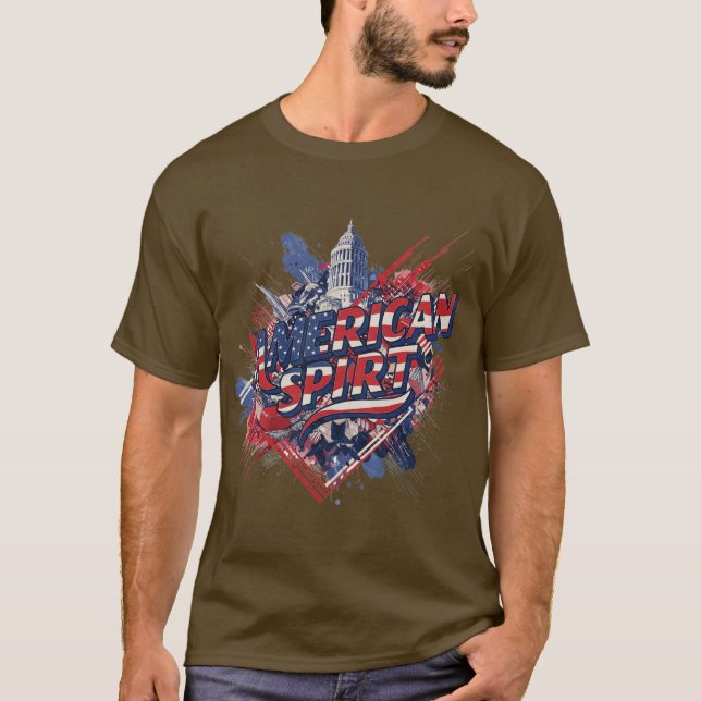T-shirt Focus sur la liberté (Devant)