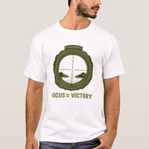 T-Shirt Focus = Victory taktischer Umfang