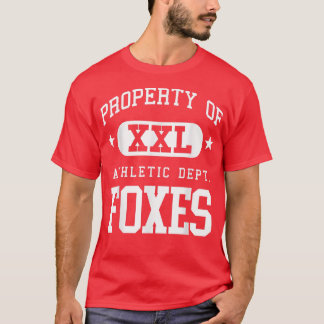 T-shirt Foes Xl Athletic School Property Funny 1783 