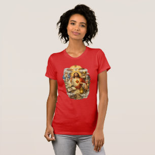 T-shirt Foi chrétienne – Jésus-Christ, Sainte Croix