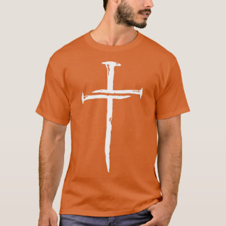 T-shirt Foi croisée des ongles sur l'équipe Jésus 1 Croix 