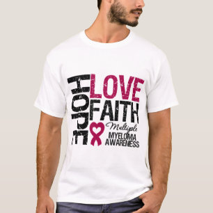 T-shirt Foi d'amour d'espoir de myélome multiple