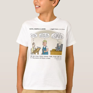 T-shirt Foi, espoir et amour