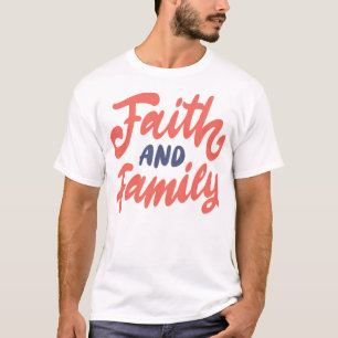 T-shirt Foi et famille