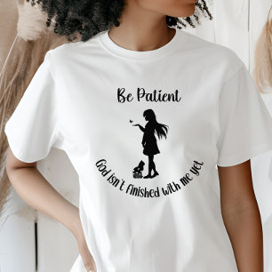 T-shirt Foi mignonne de la femme