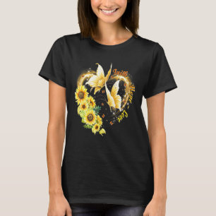 T-shirt Foi papillon Femmes Espoir Amour