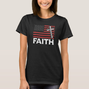 T-shirt Foi Prière chrétienne Guerrier Bible Citation Chri