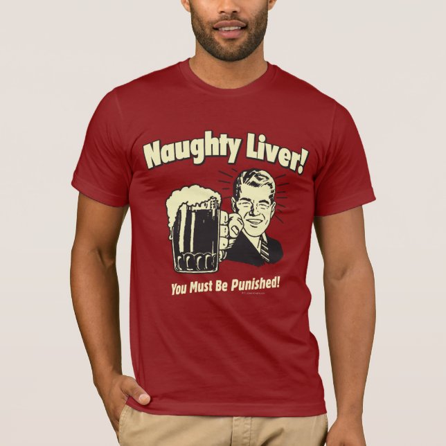 T-shirt Foie Coquin : Vous Devez Être Puni (Devant)