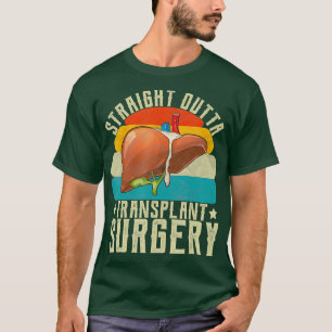 T-shirt Foie Droit Devant Transplanter Chirurgie Survivant