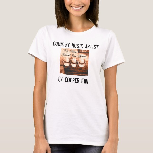 T-shirt Fois de fan de tonnelier d'onde entretenue (Devant)