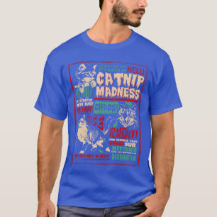 T-shirt Folie de l'herbe à chat Mignon petit chat Cadeau a
