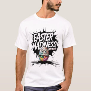 T-shirt Folie de Pâques déchaîné Oeuf de Pâques fou