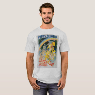 T-shirt Folies Bergère - L'arc en ciel - Jules Chéret 18