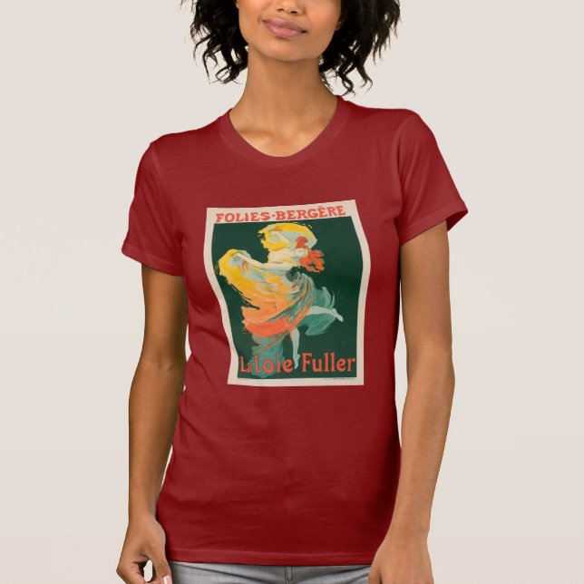 T-shirt Folies Bergère T rouge (Devant)