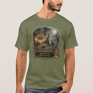T-shirt Folklore des changelins – Malartán Sí (Entre les m
