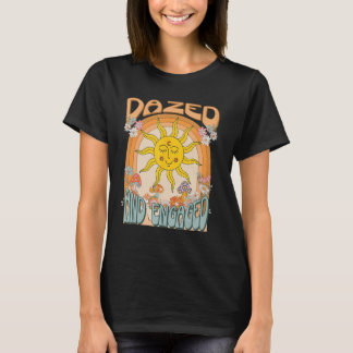 T-shirt Folle et fiancée Fête de bachelorette Fleurs sauva