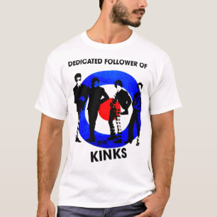 T-shirt Follower Dédié De Kinks Band Classic T-Shi