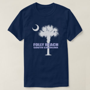 T-shirt Folly Beach (P&C)