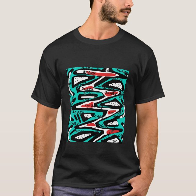 T-shirt foncé de base (Devant)