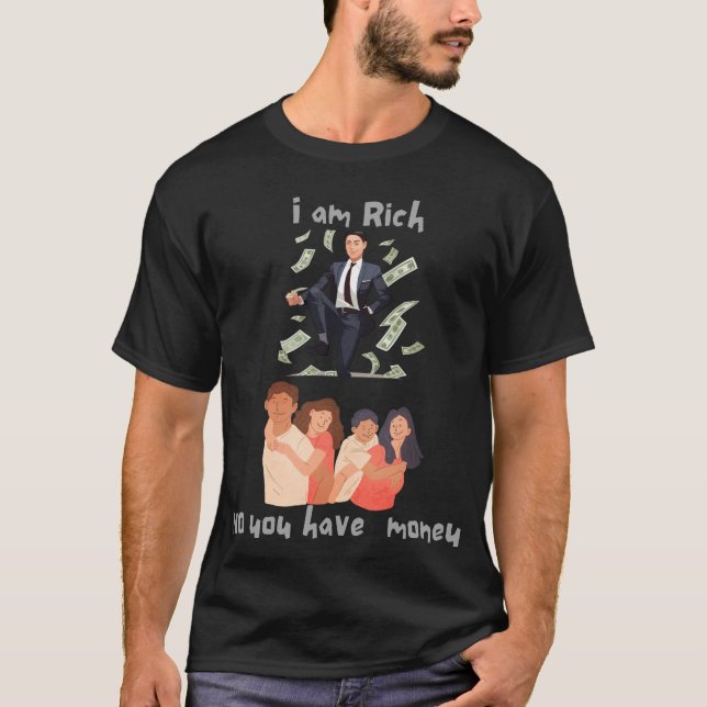 T-shirt foncé de base (Devant)