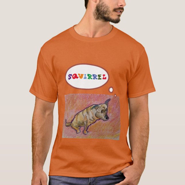 T-shirt foncé de base (Devant)