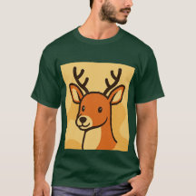 T-shirt foncé de base avec un design unique