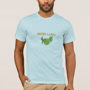 T-shirt foncé de base Cactus Chanceux