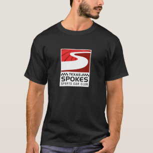 T-shirt foncé de logo de rais : Hommes