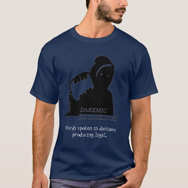 T-shirt foncé de MIC - customisé (Devant)