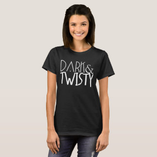 T-shirt Foncé et Twisty