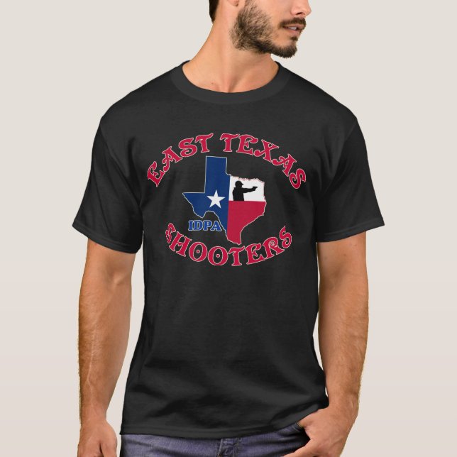 T-shirt foncé ETIDPA le Texas (Devant)