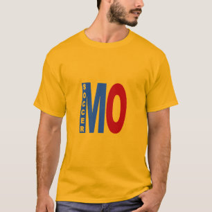 T - Shirt foncé jaune MISSOURI SOCCER
