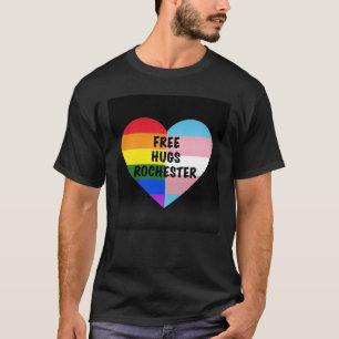 T-shirt foncé, le style des hommes