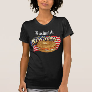 T-shirt foncé personnalisé pour femmes de New York