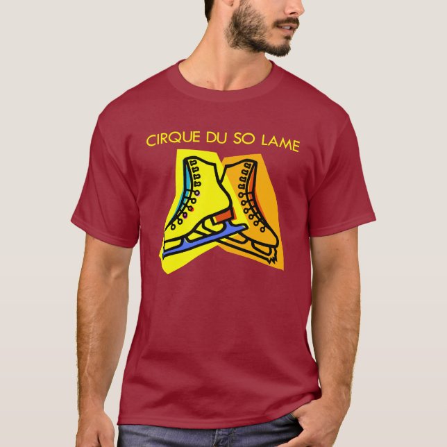 T-shirt foncé tellement boiteux de Cirque du (Devant)