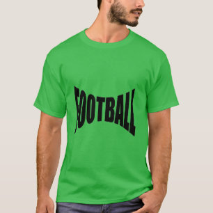 T-shirt foncé vert trèfle FOOTBALL