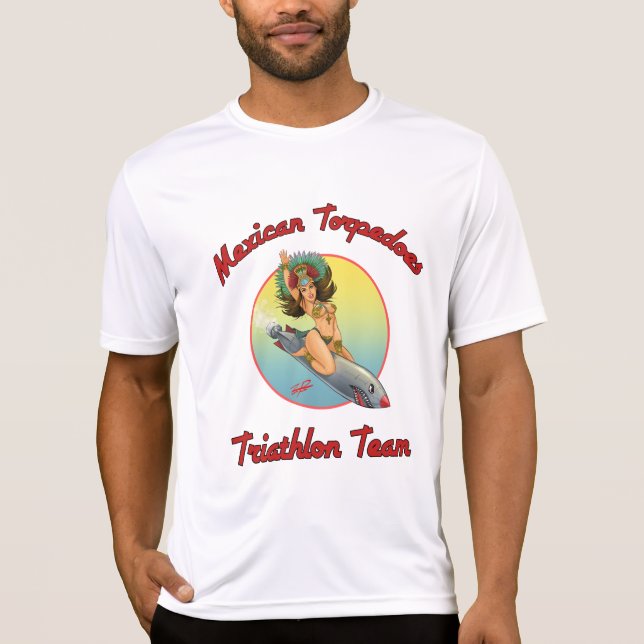 T-shirt FONCTIONNAIRE : Le Mexicain torpille l'équipe F (Devant)