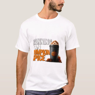 T-shirt 🎃 Fonctionnant sur la citation de la citrouille é